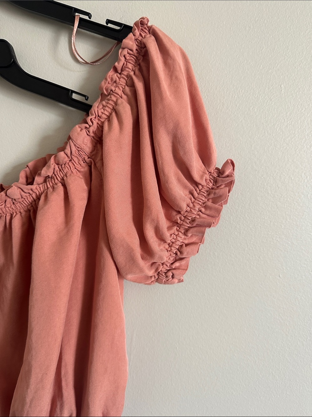 NWT Sustainable Fabric Short Puff Sleeve Top - Picture 8 of 10